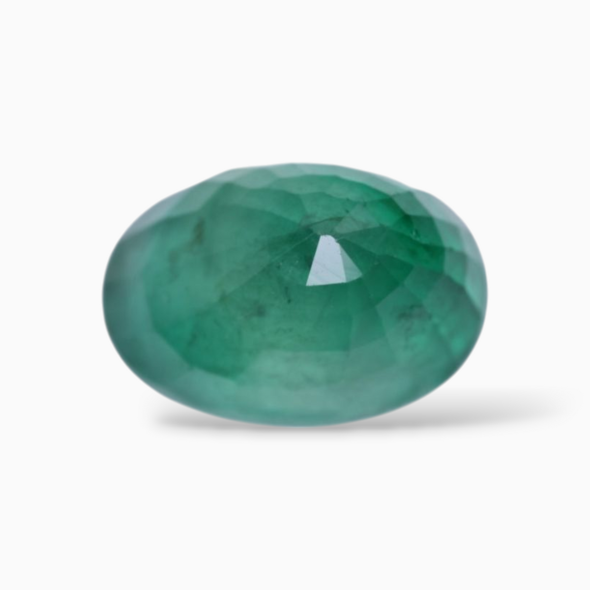 Online Sale Zambian Emerald Gemstone Oval Shape 4.70 Carats 12.3x8.5mm Size
