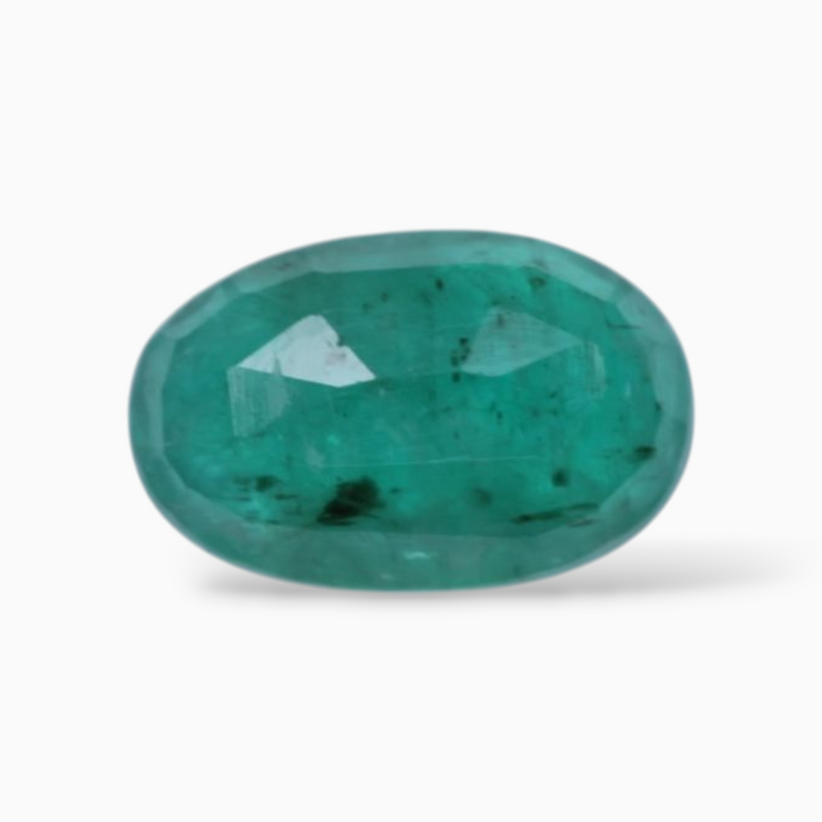 Buy Now Natural Emerald Stone In Oval Shape 0.69 Carats 7.8x4.8mm Size