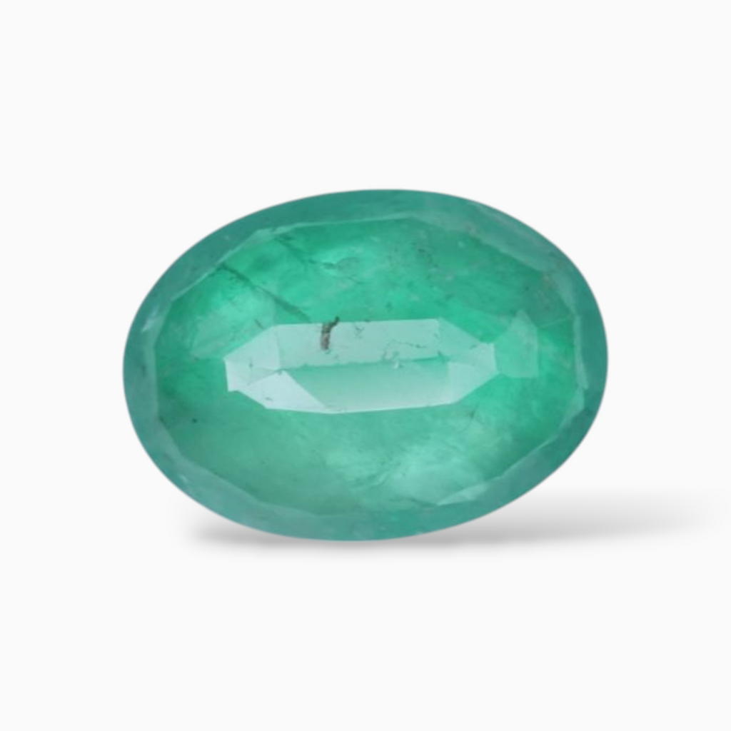 Buy Real Emerald Stone In Oval Shape 2.42 Carats 11.5x8.3mm Size
