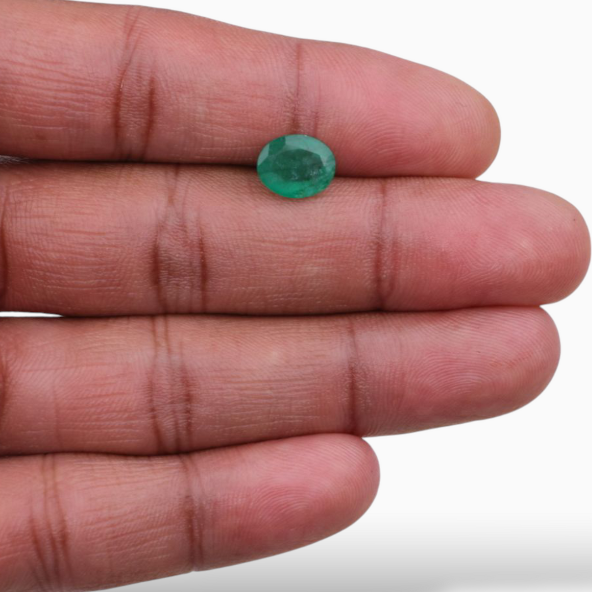 2.22 Carats Emerald Stone In Oval Shape & Size 10x8mm