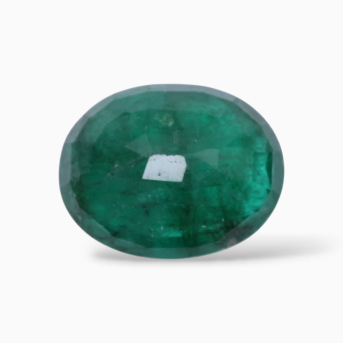 Buy Natural Emerald Gemstone Oval Shape 5.07 Carats 12.8x10.1mm Size