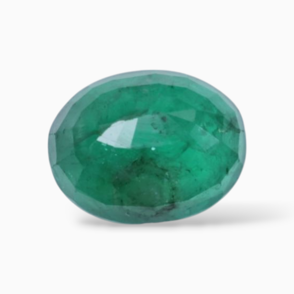 2.78 Carats Emerald Gemnstone In Oval Shape & Size 9.8x7.6mm
