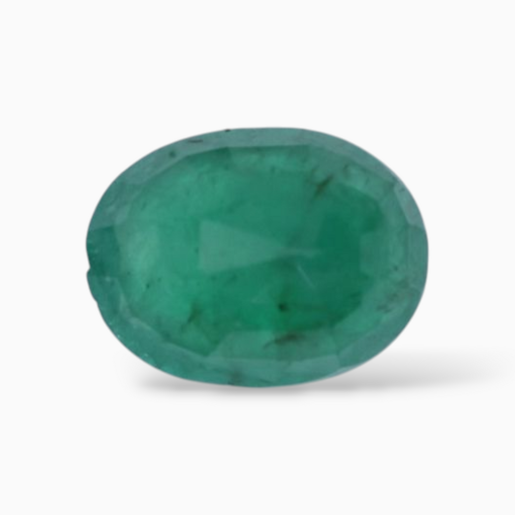 Purchase Emerald Stone In Oval Shape 1.05 Carats 7.8x6mm Size