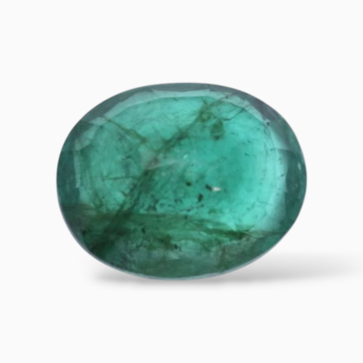 1.15 Carats Purchase Natural Emerald Stone In Oval Shape 7.7x5.6mm Size