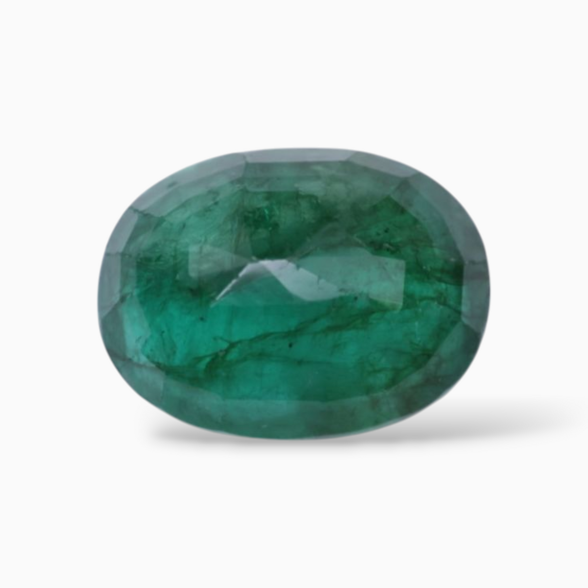 Buy Real Emerald Gemstone Oval Shape 4.78 Carats 12.7x9.5mm Size