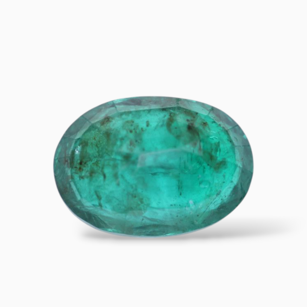 Buy Zambian Genuine Emerald For Sale Oval Shape 3.64 Carats 11.7x8.3mm Size