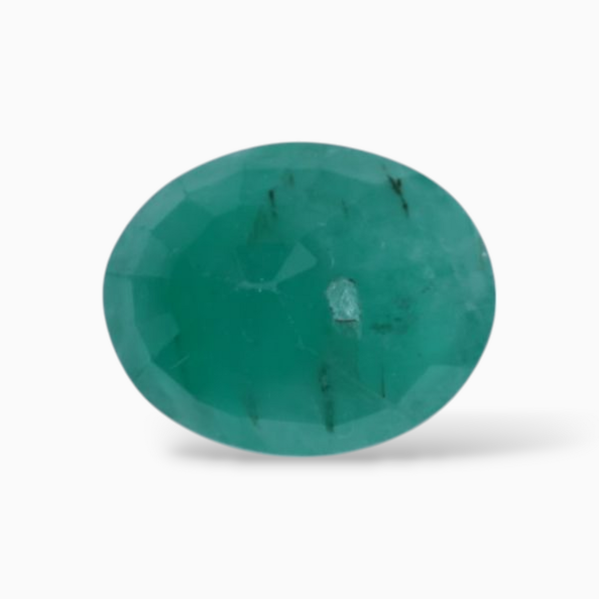 2.48 Carats Original Emerald Gemstone In Oval Shape & Size 10.1x8.1mm