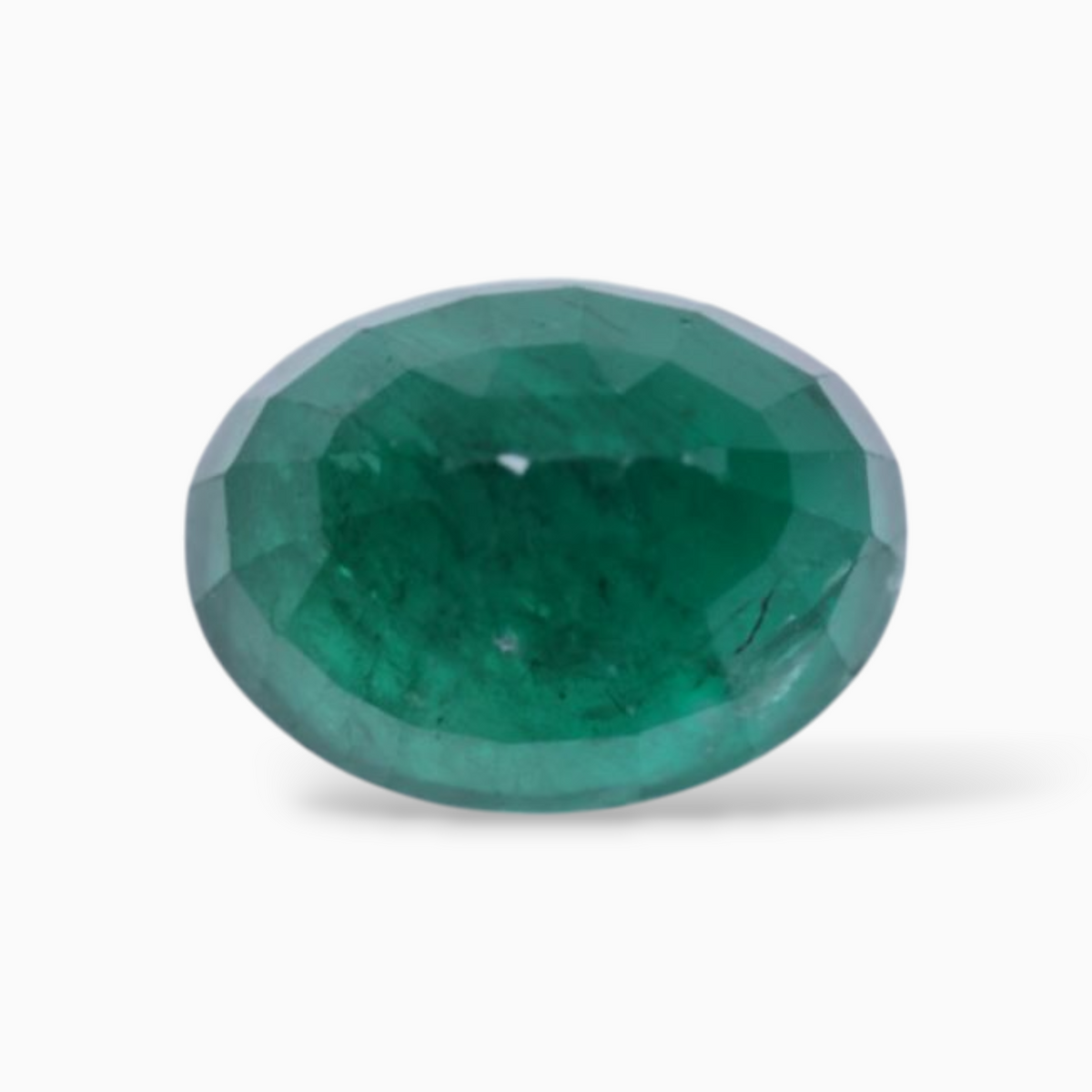 Natural Zambian Emerald Stone For Sale Oval Shape 2.64 Carats 9.4x7.1mm Size