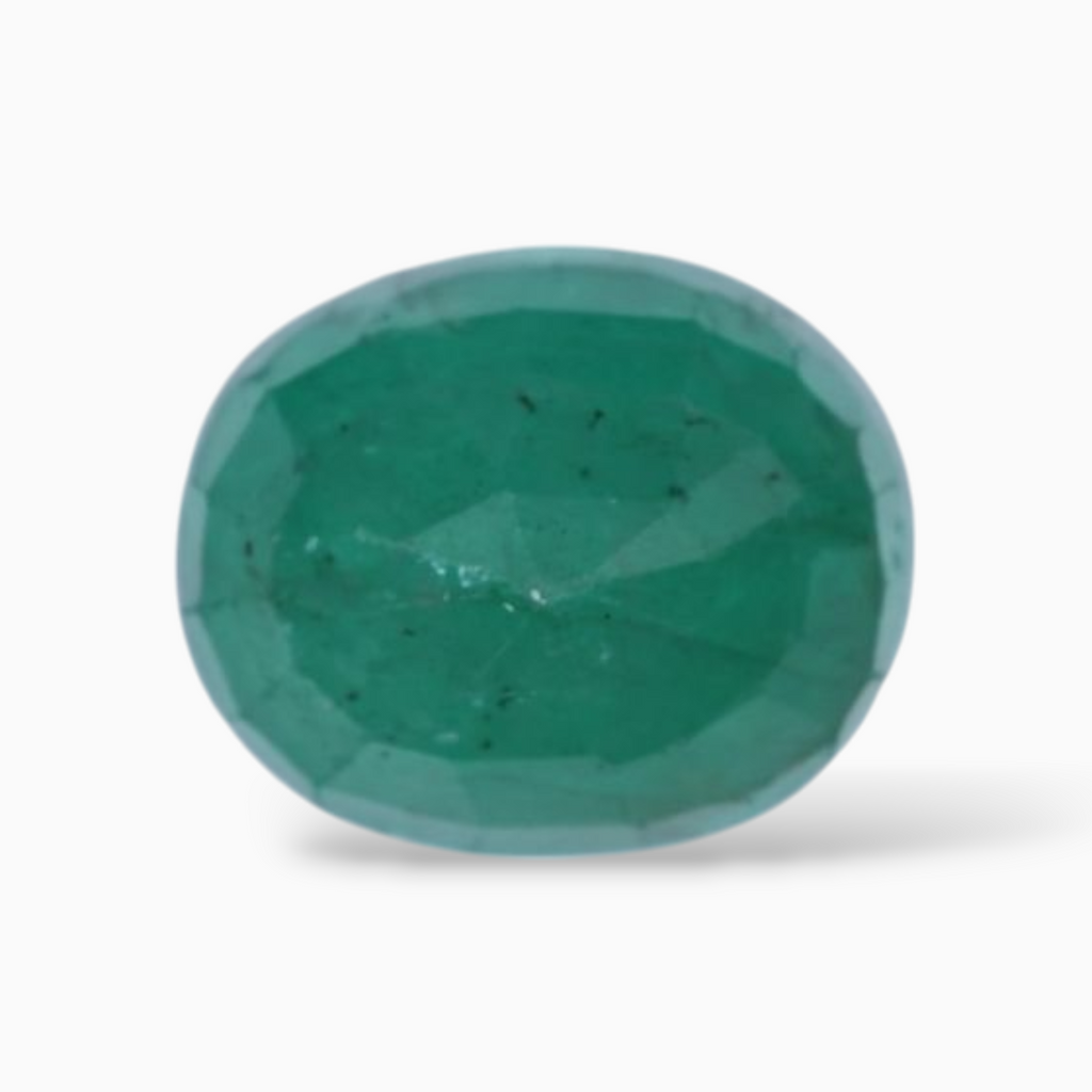 3.44 Carats Buy Emerald Stone In Oval Shape & Size 10x8.2mm