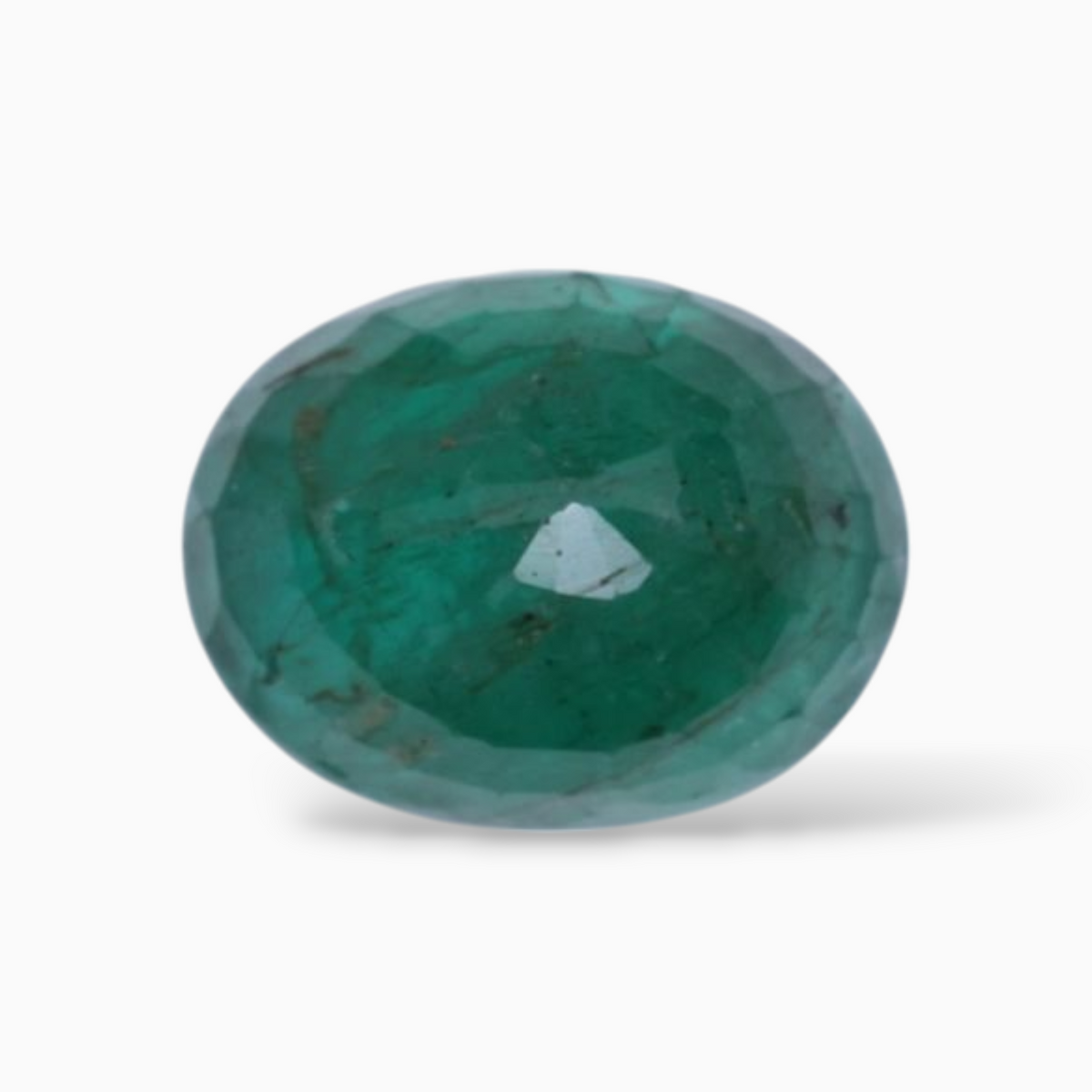 3.26 Carats Buy Emerald stone In Oval Shape & Size 10x7.8mm