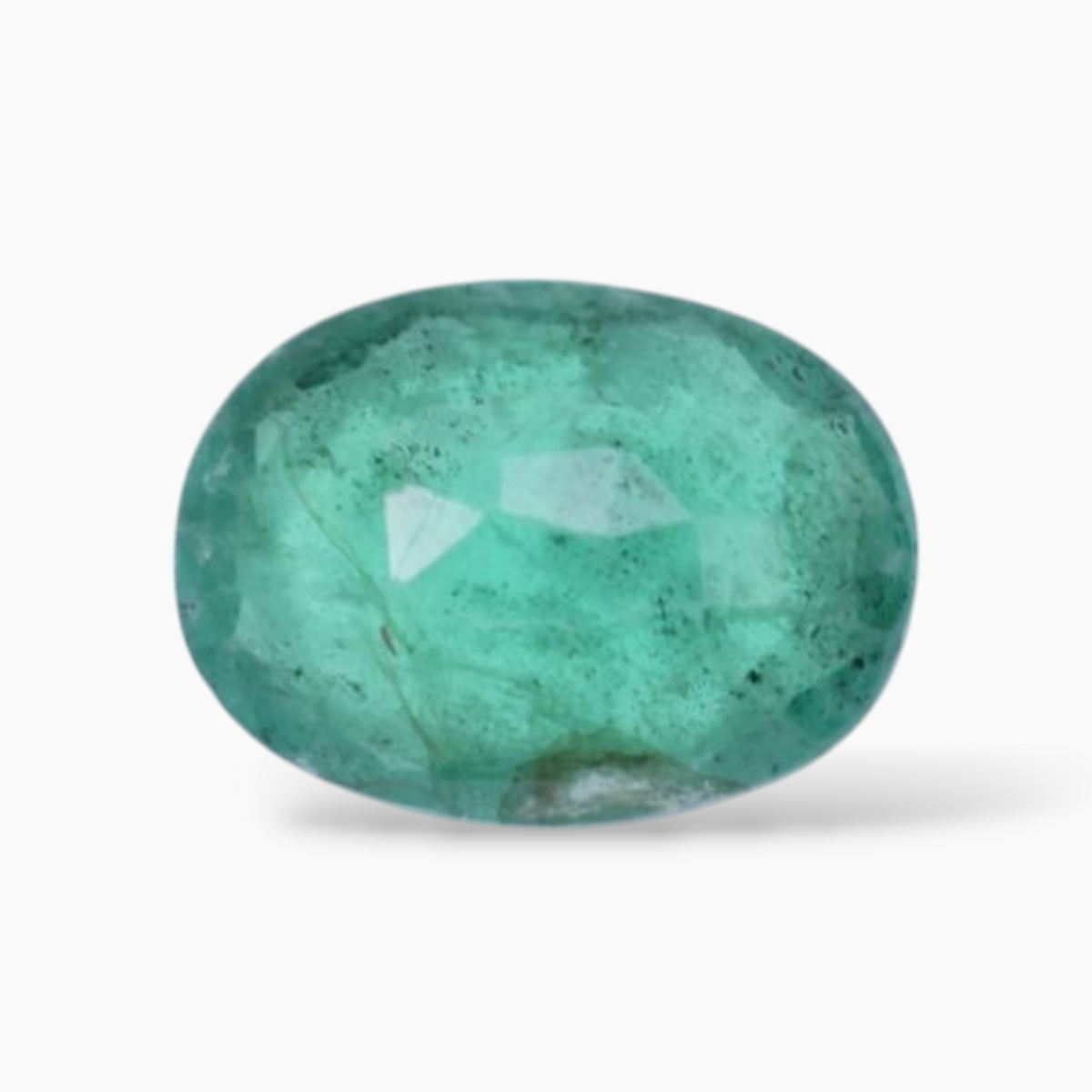 Oval Shape 1.75 Carats 9.8x7.3mm Size In Emerald Gemstone