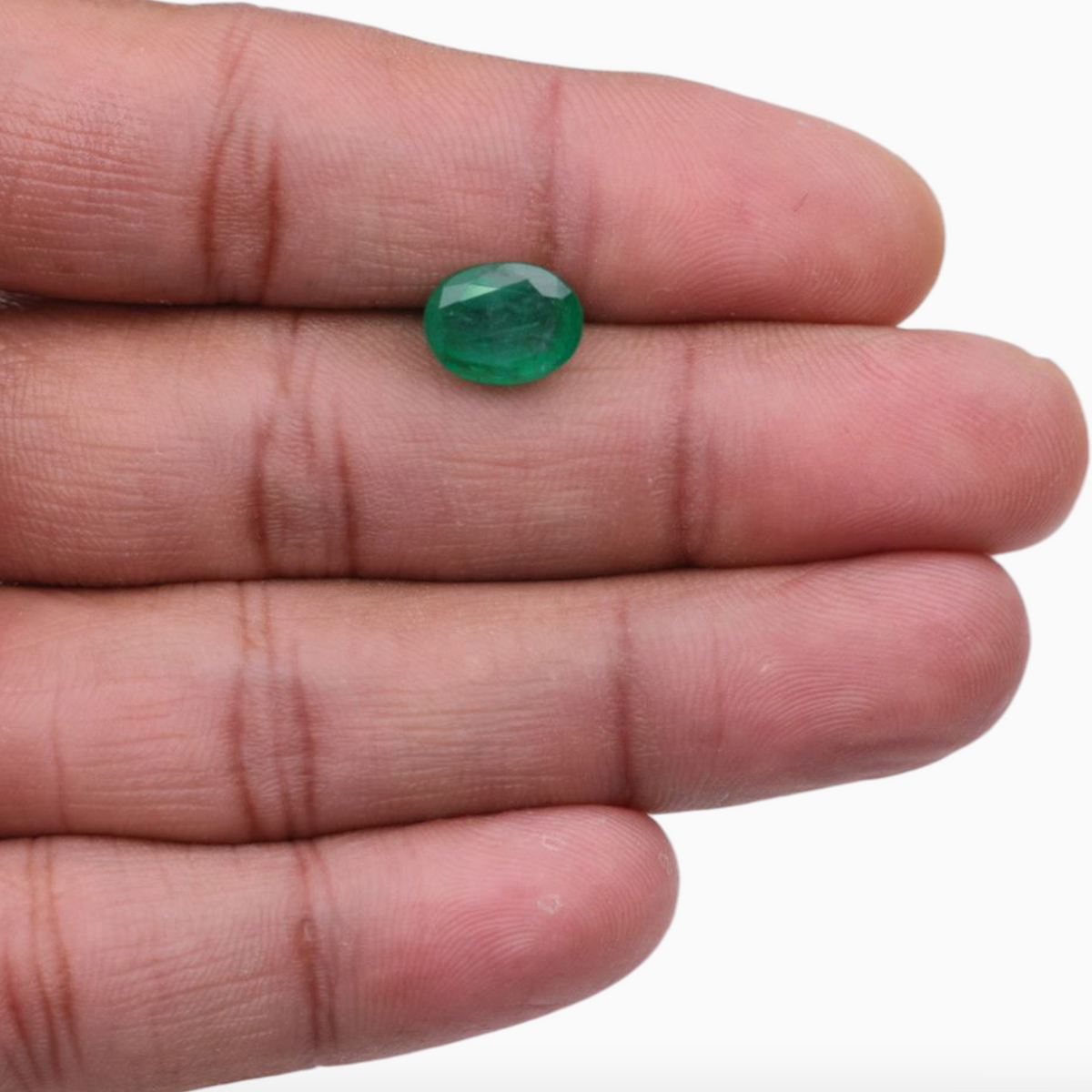 Buy Green Emerald For Sale Oval Shape 3.22 Carats 10.5x8.1mm Size
