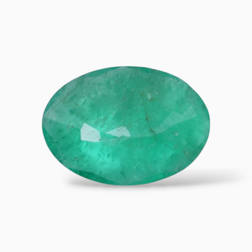 Emerald Stone Natural In Oval Shape 2.19 Carats 11.7x8.3mm Size