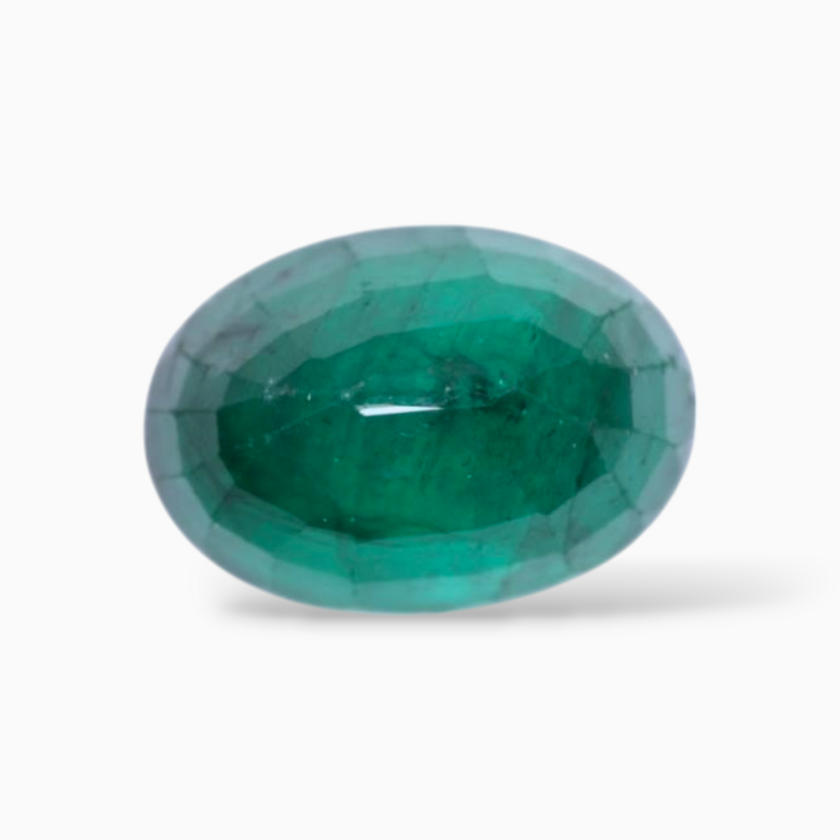Buy Genuine Panna Stone Oval Shape 3.40 Carats 10.6x7.5mm Size
