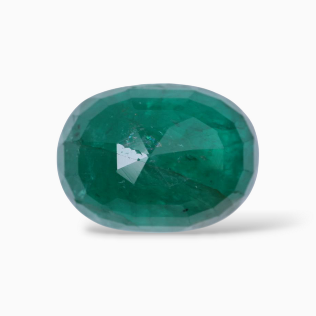 Buy Real Emerald Stone Oval Shape 6.20 Carats 12.8x9.5mm Size