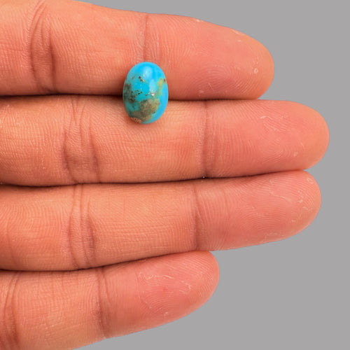 Feroza Blue 3.38 Carats 11.8 x 8.7 x 5.4 mm in Oval
