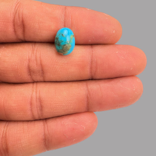 Feroza Blue 3.38 Carats 11.8 x 8.7 x 5.4 mm in Oval