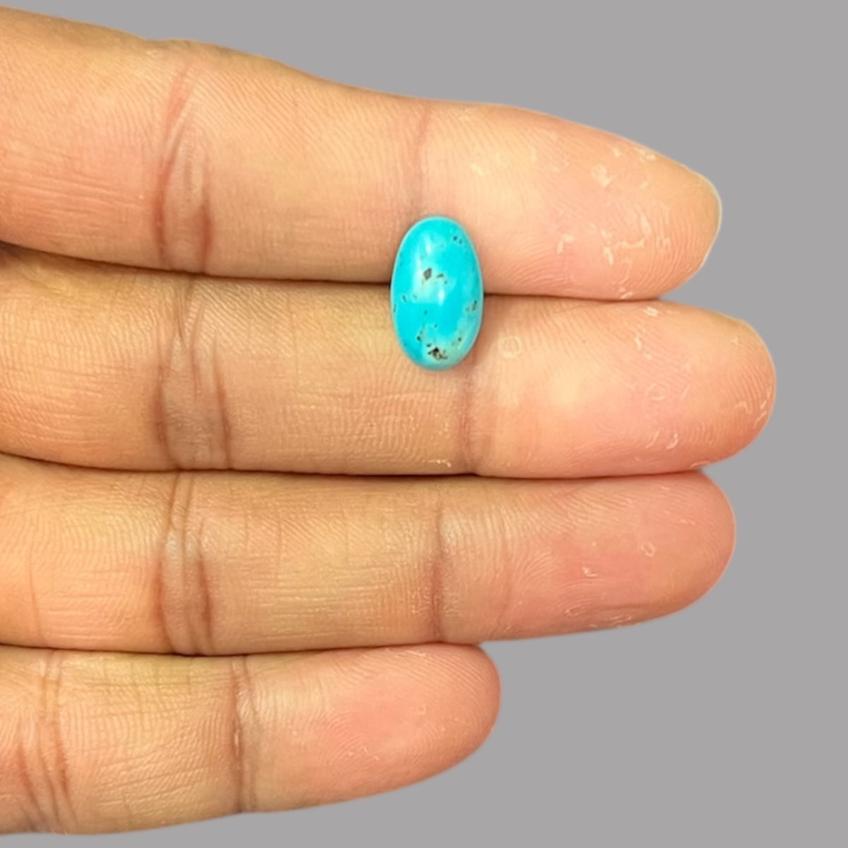 Feroza Gem 2.69 Carats 13.6 x 8.1 x 3.9 mm in Oval