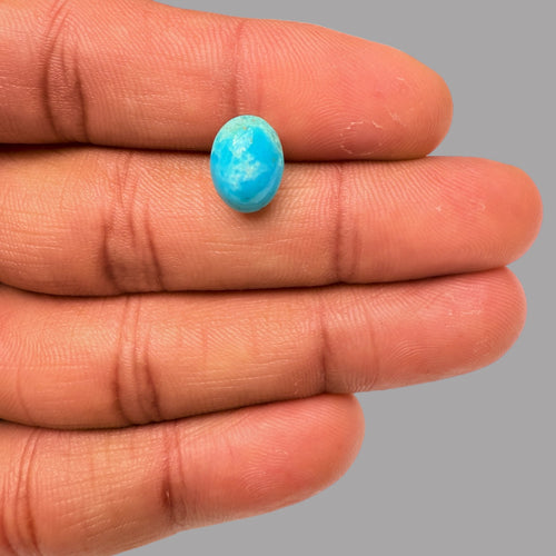 Feroza Gem 4.03 Carats 11.1 x 8.3 x 6.3 mm in Oval