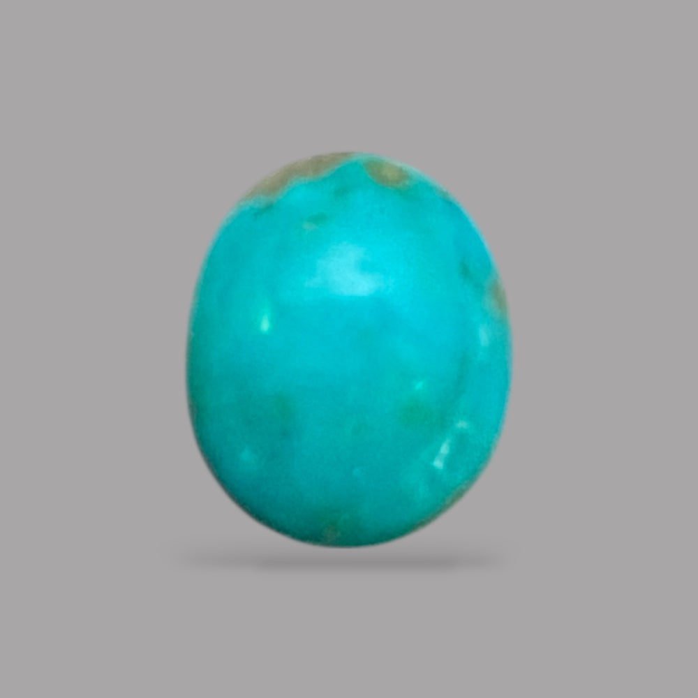 Firoza Hakik Stone 5.03 Carats 12.8 x 10.5 x 5.5 mm in Oval 