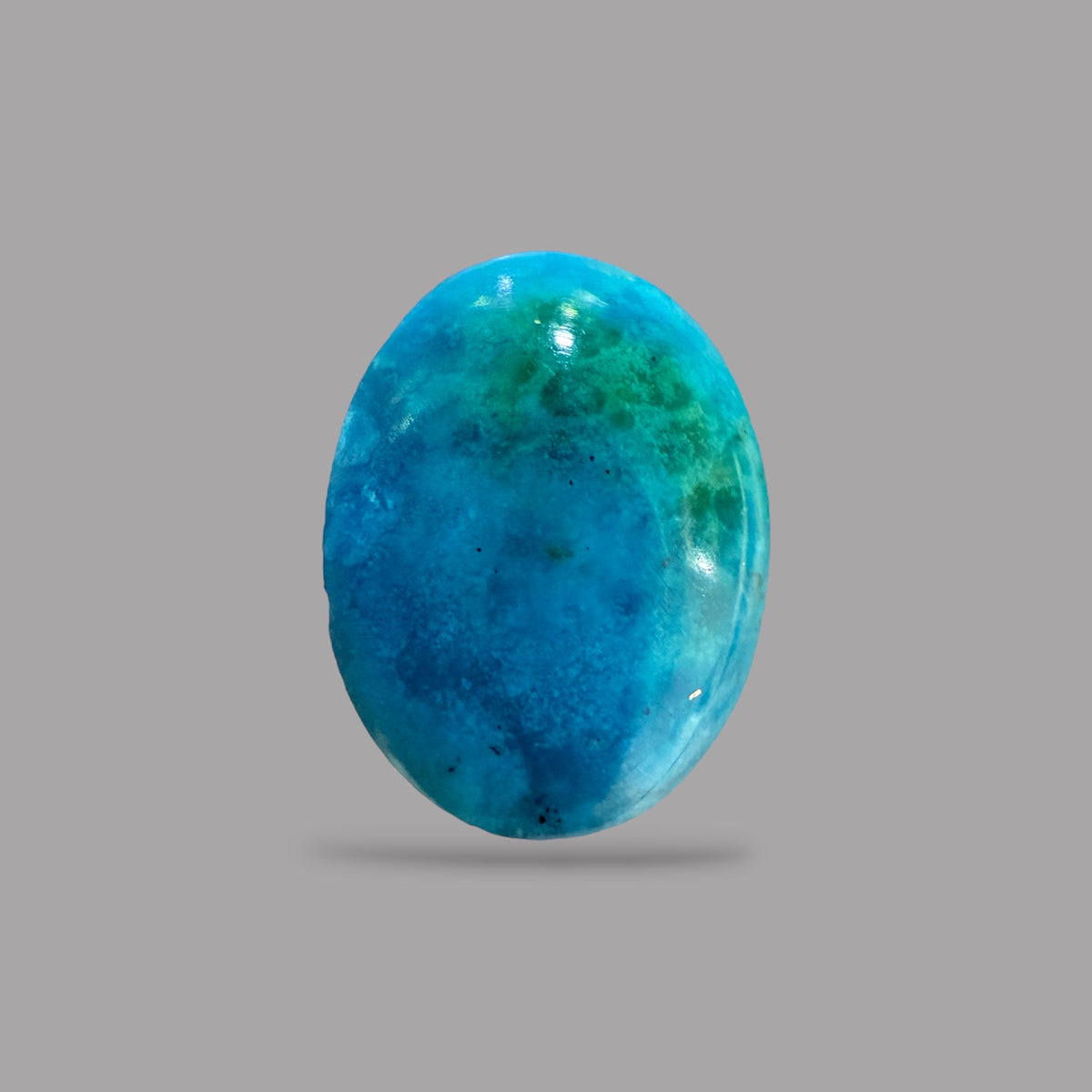 Feroza Original Stone 2.29 Carats 12.7 x 9.7 x 2.9 mm in Oval