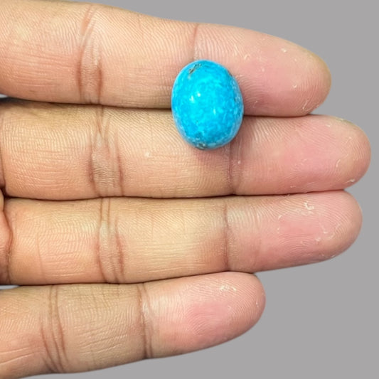 Feroza Pathar Original 17.95 Carats 17.5 x 13.7 x 11.3 mm in Oval