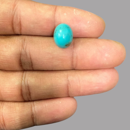 Feroza Price 4.61 Carats 12.8 x 10 x 7 mm in Oval