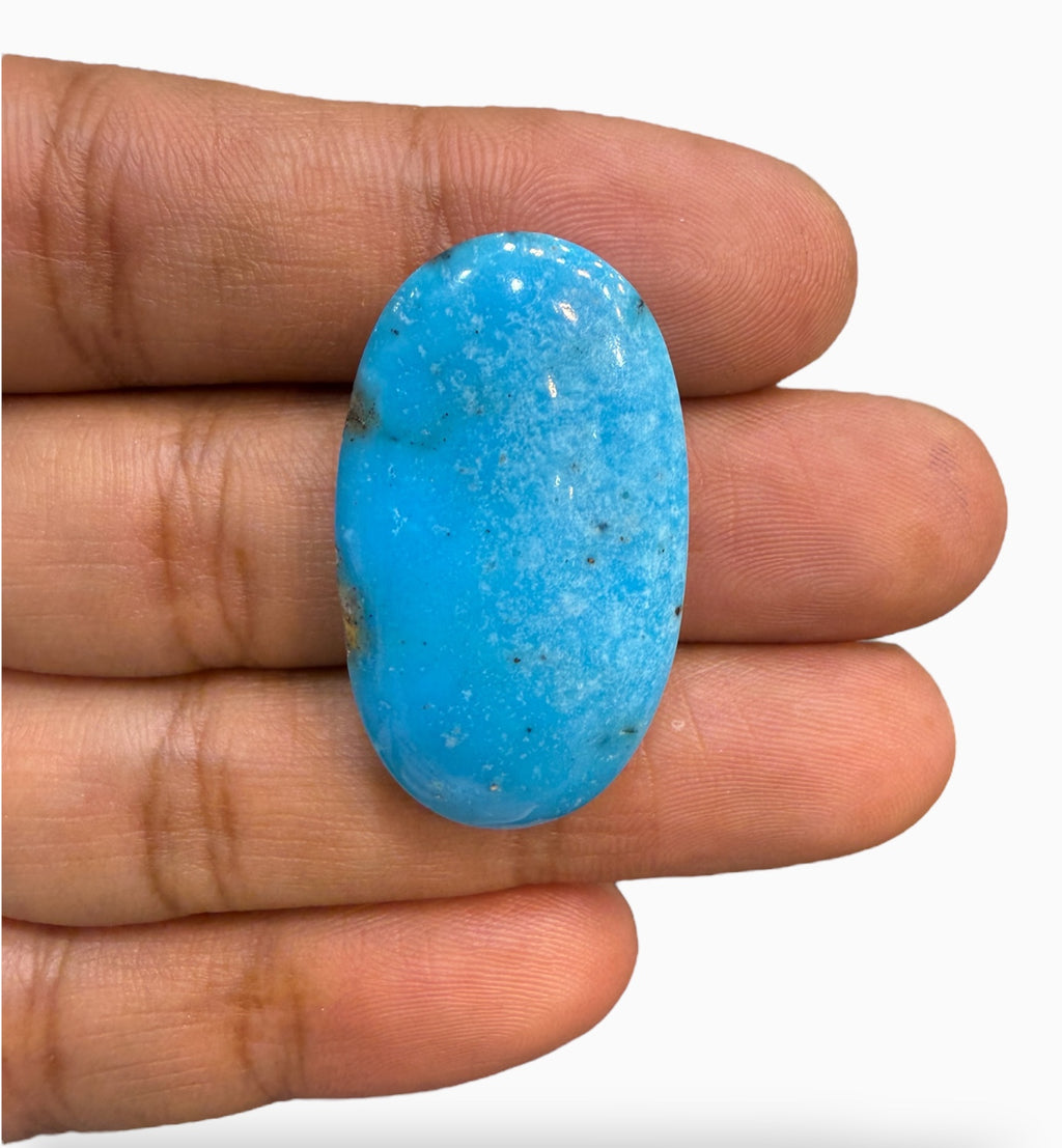 Feroza Stone 28.53 Carats from Iran DeepSkyBlue
