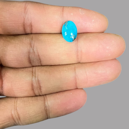 Feroza Stone Buy 2.96 Carats 12.2 x 8.7 x 3.6 mm in Oval