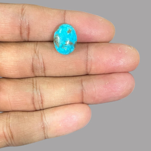 Feroza Stone Buy 7.35 Carats 15.7 x 11.5 x 5.5 mm in Oval