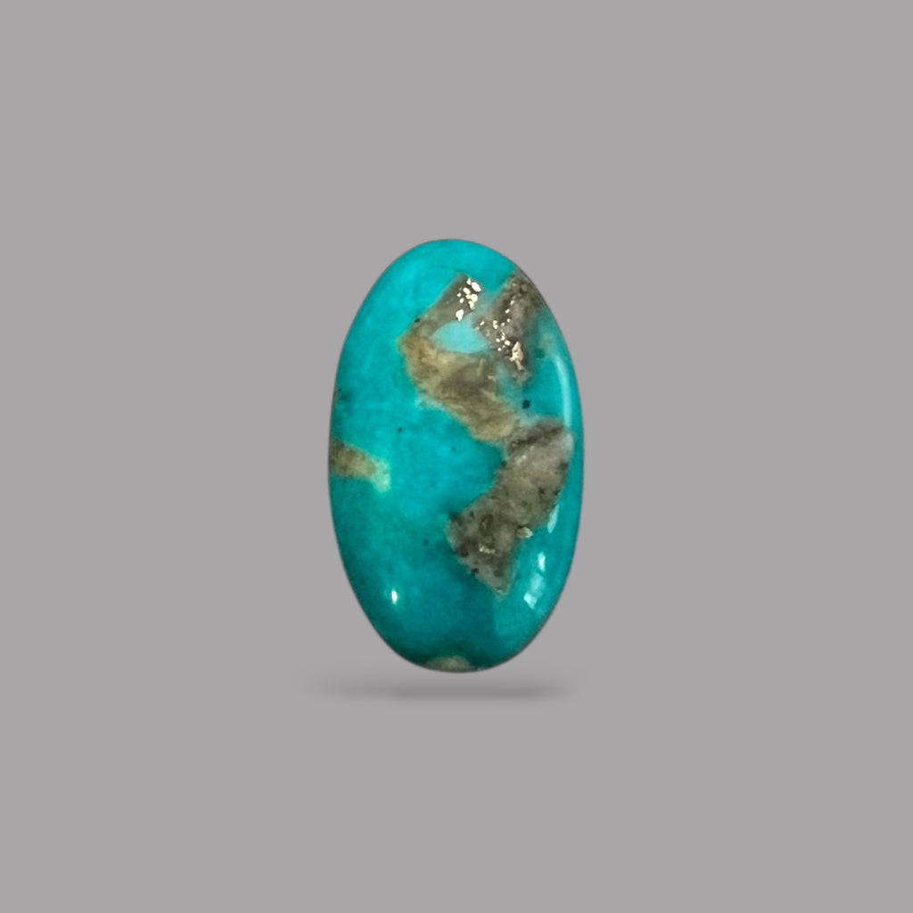 Feroza Stone Buy Online 4.66 Carats 16.2 x 9.5 x 4.2 mm in Oval