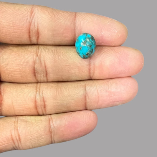 Feroza Stone Buy Online 5.55 Carats 12.5 x 10 x 6.6 mm in Oval