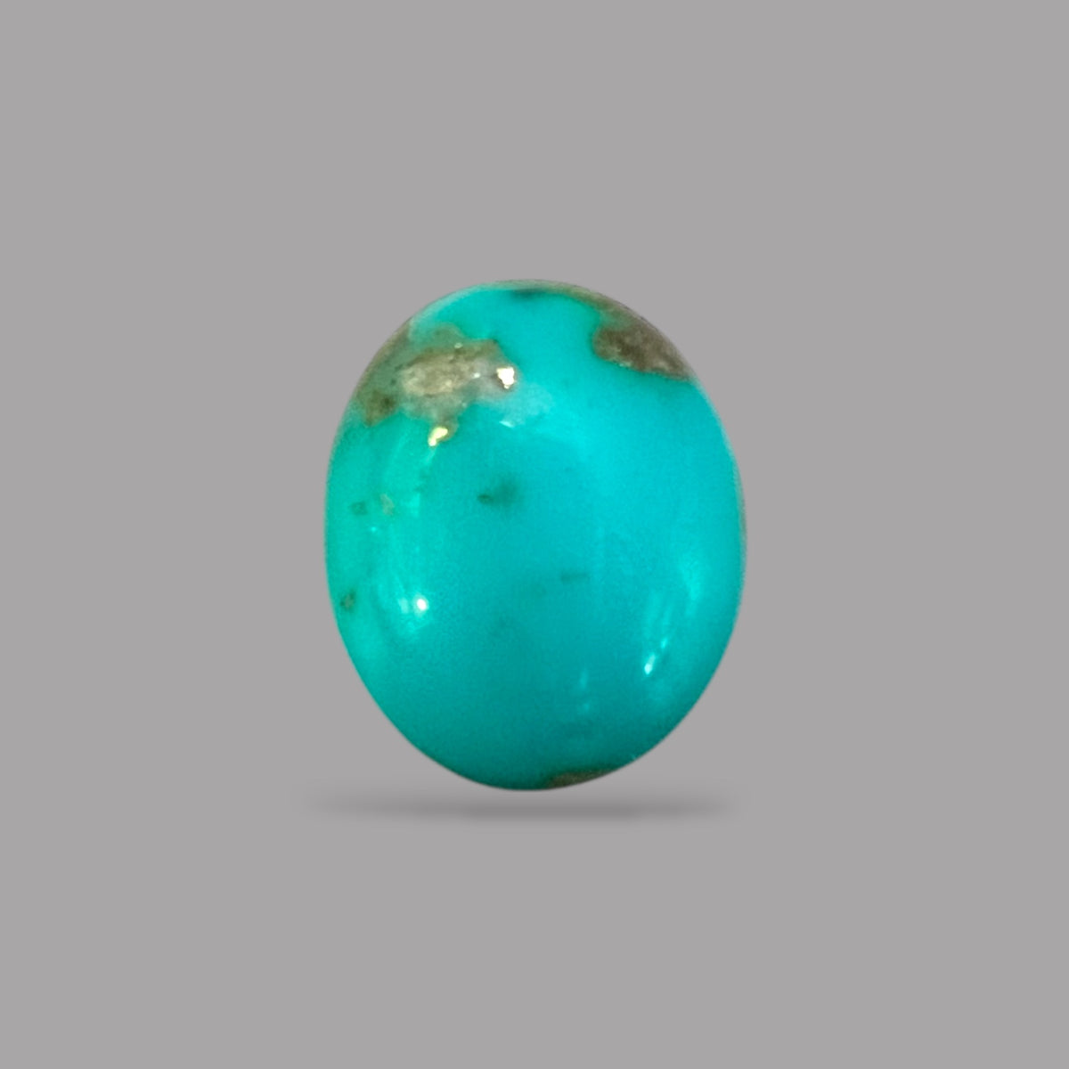 Feroza Stone Buy Online 5.66 Carats 13.6 x 11.3 x 6.3 mm in Oval
