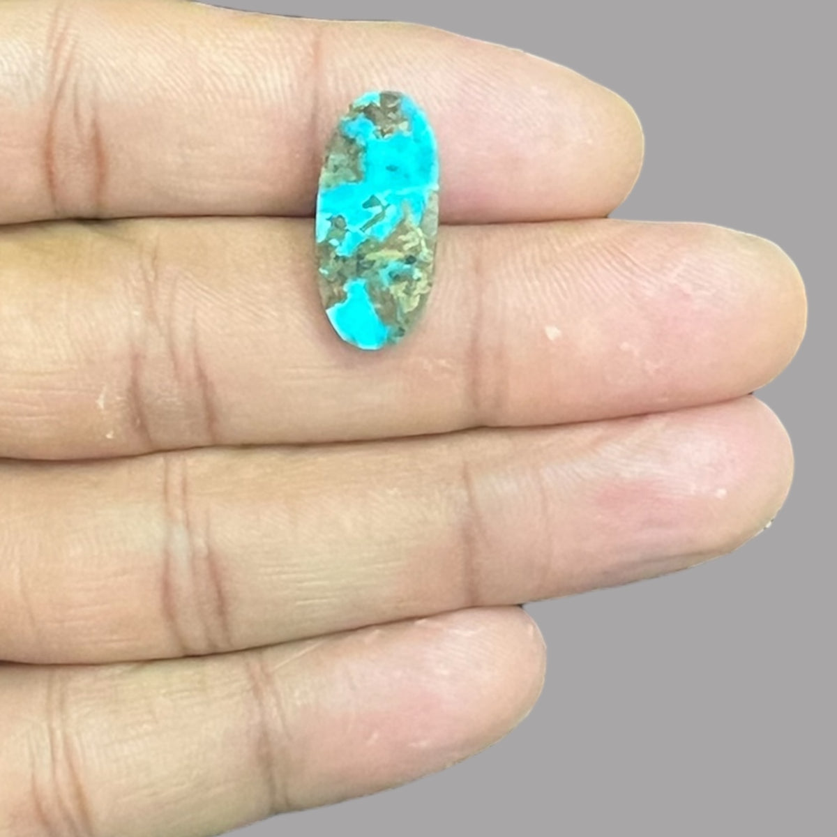 Feroza Stone Buy Online 6.79 Carats 20.5 x 9.6 x 4.1 mm in Oval