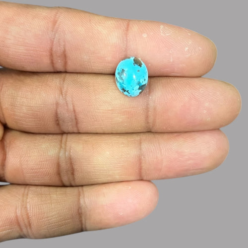Feroza Stone Online 4.92 Carats 11.9 x 9.7 x 5.5 mm in Oval