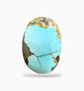 Feroza Stone Oval Cabochon 13.95 Carats 19x13.5 mm
