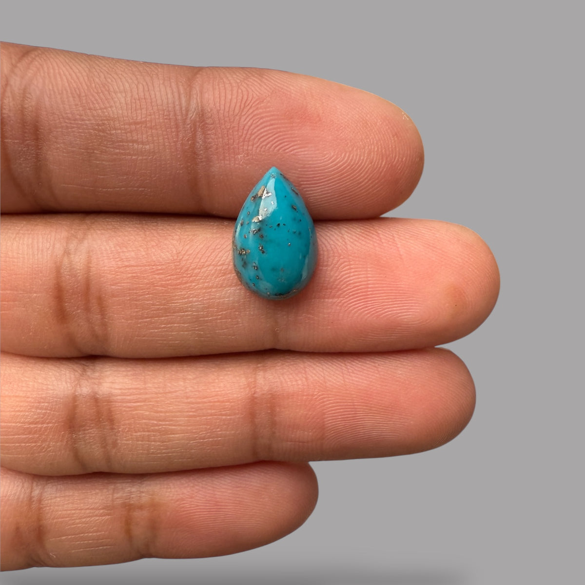 Feroza Stone (Turquoise) 4.88 Carats 15 x 10 x 5 mm From Iran