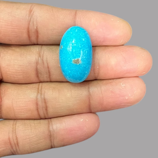 Feroza Turquoise 24.54 Carats 27 x 15.8 x 8.8 mm in Oval