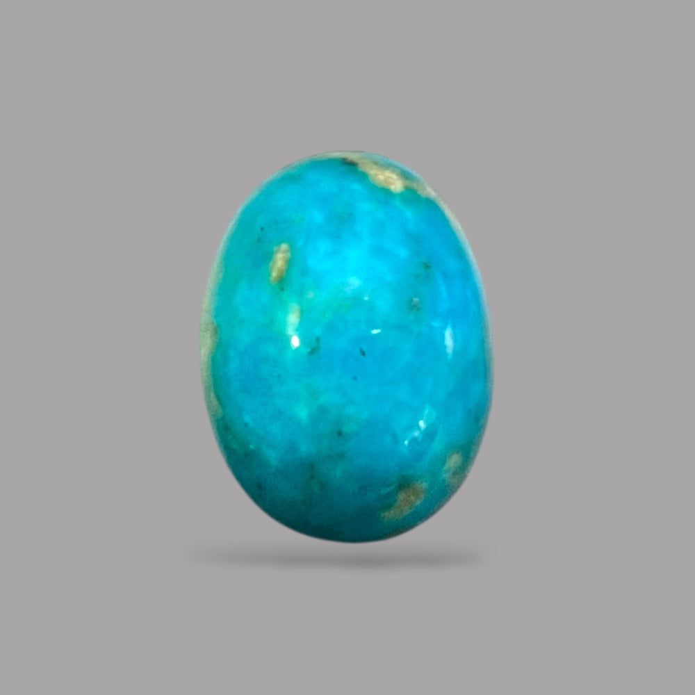 Firoza Gemstone 27.01 Carats 21.7 x 16.4 x 11.4 mm in Oval