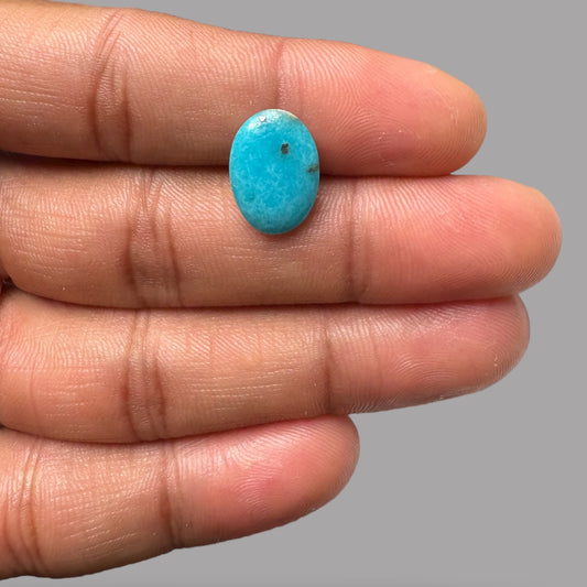 Firoza Ratan 3.69 Carats 15.1 x 10.7 x 3 mm in Oval