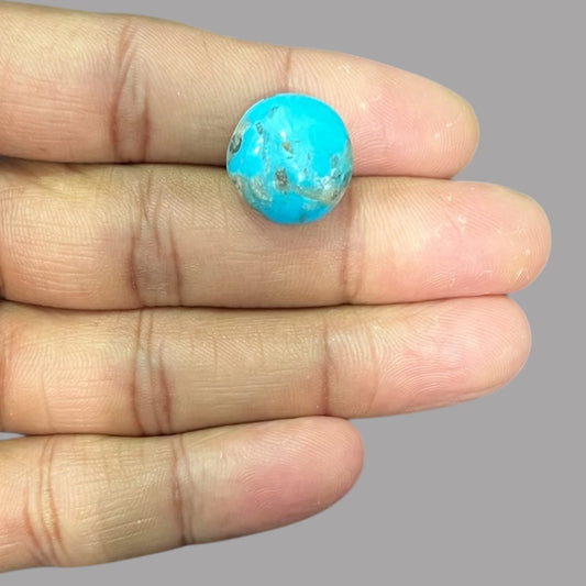 Firoza Ratna Original 15.15 Carats 16.7 x 16 x 10.4 mm in Oval  