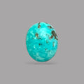 Firoza Stone 4.56 Carats 12 x 9.8 x 5 mm in Oval