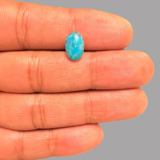 Firoza Stone Online 2.37 Carats 11.4 x 7.6 x 3.7 mm in Oval