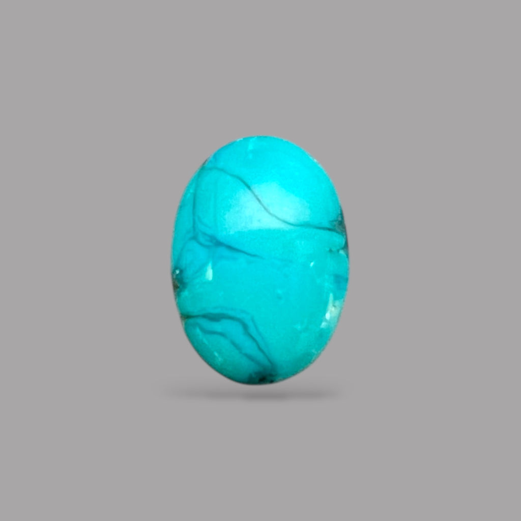 Firoza Stone Online 4.19 Carats 12.7 x 9 x 5 mm in Oval