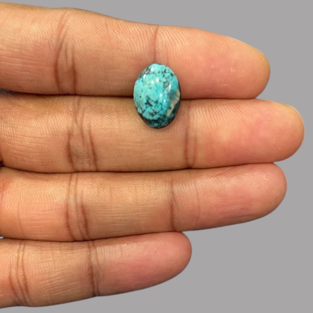 Firoza Stone Online 6.02 Carats 14.5 x 10.7 x 4.9 mm in Oval