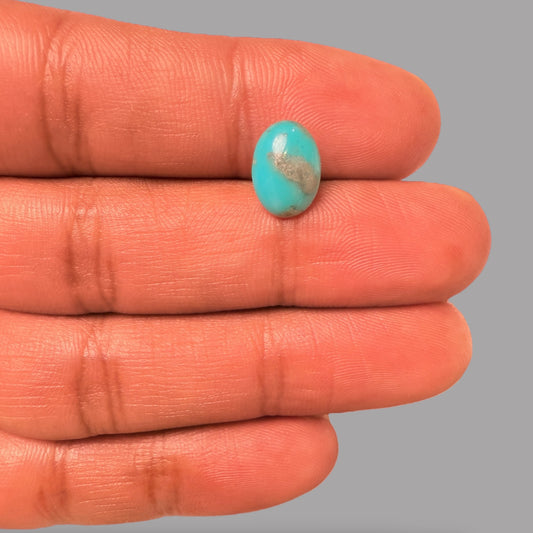 Firoza Stone Online Buy 2.33 Carats 11.1 x 8 x 4.9 mm in Oval