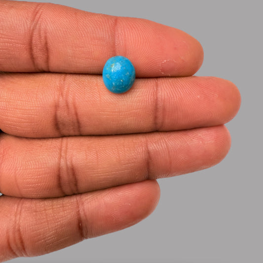 Firoza Stone Original 2.62 Carats 10.3 x 8.8 x 4.3 mm in Oval