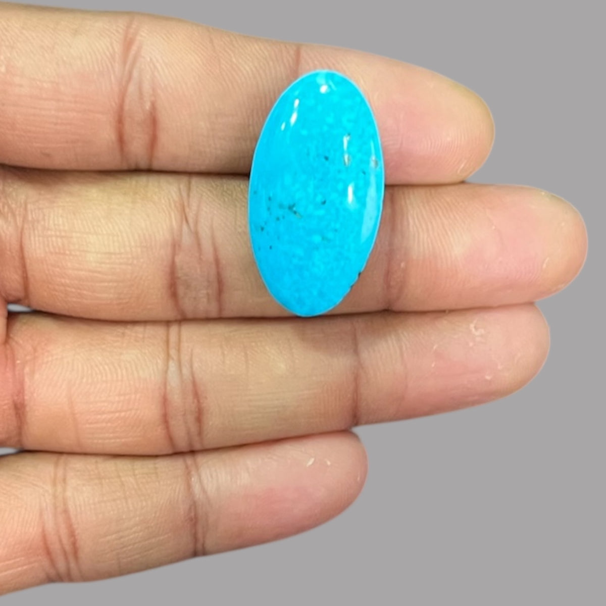 Firoza Turquoise 30.58 Carats 30.8 x 6.9 x 9.3 mm in Oval