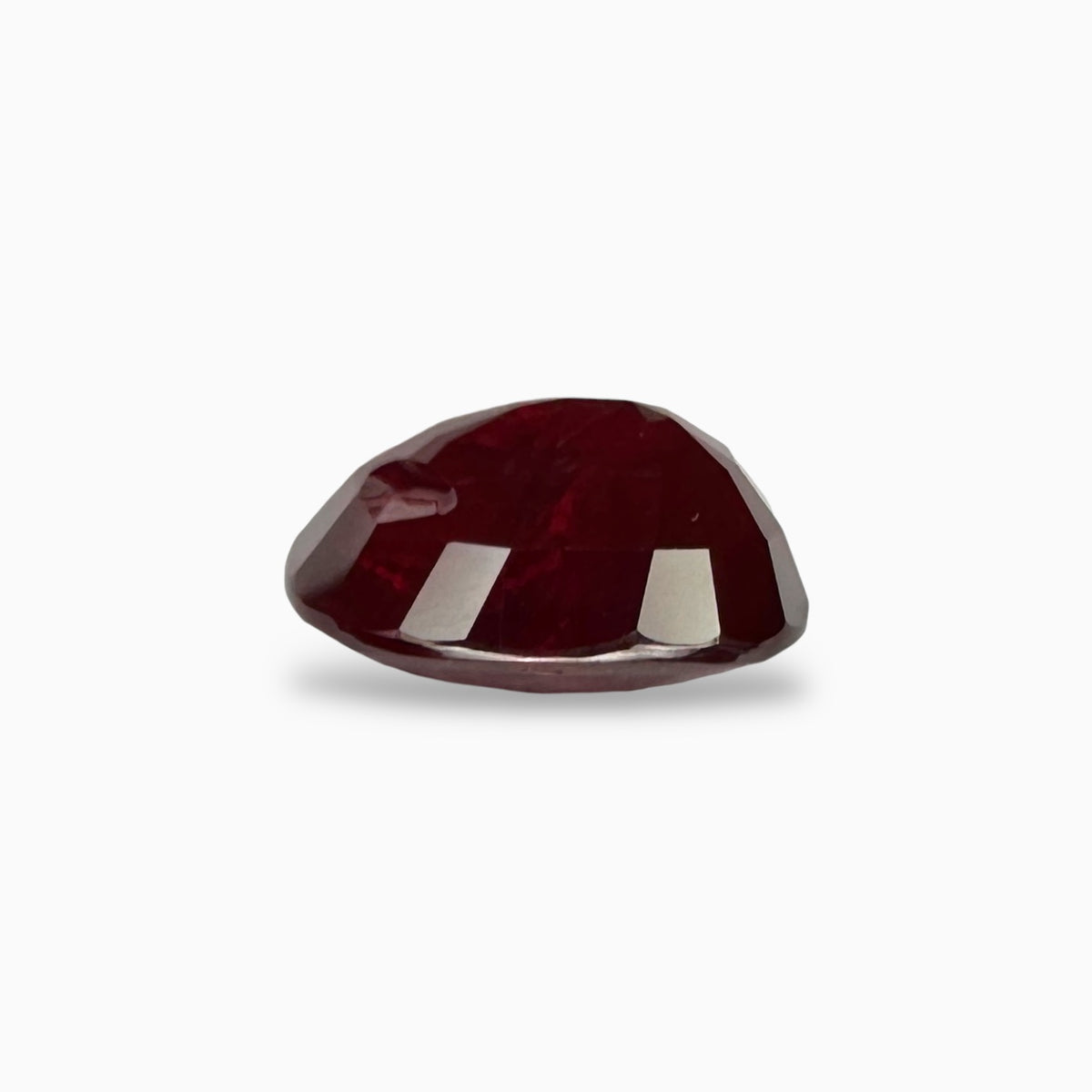 GRS Cerified Ruby Gemstone Oval 6.05 Carats Mozambique