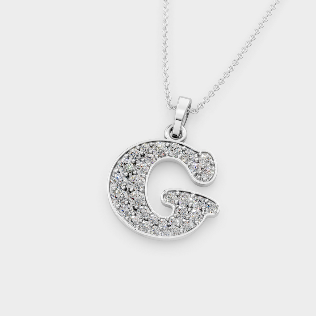 Gold G Initial Necklace – Gifty Charm for Grace